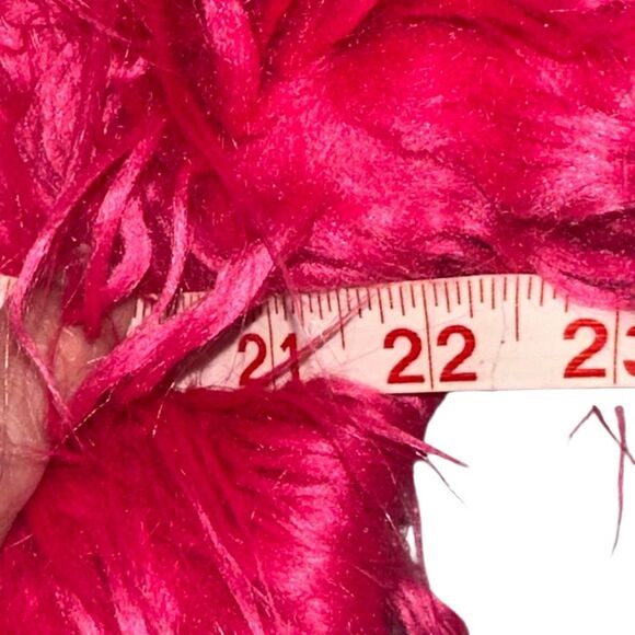 Wild Fable Fusia long faux hair jacket - Picture 7 of 8